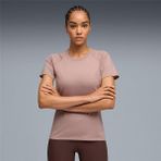 Puma Run Velocity TriBlend Kadın Krem Koşu T-Shirt.88 - XS