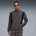 Puma Run Velocity Woven Erkek Gri Koşu Ceketi