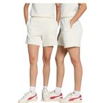 PUMA SCRIPT High-Waist Shorts Kadın Şort, Alpine Snow, L