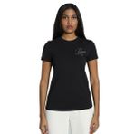 PUMA SCRIPT Tee Kadın Tişört, PUMA Black, L