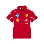 PUMA Scuderia Ferrari F1 2025 Çocuk Takım Polo - Kırmızı, kırmızı, 11-12 Years