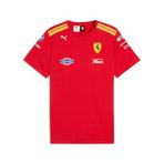 PUMA Scuderia Ferrari F1 2026 Erkek Team Hypercar Sürücü Tişörtü - Kırmızı, Kırmızı, L
