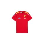 PUMA Scuderia Ferrari F1 2026 Erkek Team Hypercar Sürücü Tişörtü - Kırmızı, Kırmızı, M
