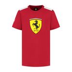 PUMA Scuderia Ferrari F1 Erkek Tişörtü Büyük Scudetto Shield Logolu, kırmızı, M