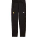 Puma Scuderıa Ferrarı Genç Erkek Pantolon %50 Geri Dönüştürülmüş Havlu Kumaşla Rahat Kullanım - 9 - 10 Yaş - Siyah