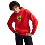 Puma Scuderia Ferrari Race Big Shield Kapüşonlu Sweatshirt Kırmızı M