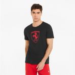 Puma Scuderia Ferrari Race Erkek Tişört (Siyah/L)