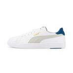 Puma Serve Pro Lite Beyaz Gri Mor Puma Takım Altın Yelken Mavisi Unisex Spor Ayakkabı