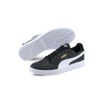 Puma Shuffle 309668-04 Sneaker Erkek Spor Ayakkabı SİYAH-BEYAZ