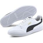 Puma Shuffle A Bağcıklı Sneaker Erkek Günlük Ayakkabı Beyaz-Siyah - 30966803 - 001-Beyaz