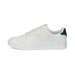 Puma Shuffle Perforated Vaporous Gray Varsity Green Team Gold Kadın Ayakkabı