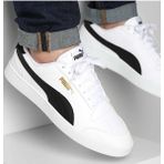 Puma Shuffle Unisex Günlük Spor Ayakkabı 309668-03 BEYAZ-SYH - Beyaz - Siyah