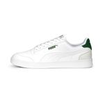 Puma Shuffle White-Vapor Gray-Archive Green Erkek Spor Ayakkabı