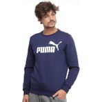 Puma Siyah Ess Big Logo Erkek Sweatshirt - XL - Lacivert