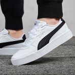 Puma Skye Clean Beyaz Siyah Kadın Sneaker Günlük Spor Ayakkabı 380147-04 V3 - Beyaz - Siyah