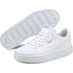 Puma Skye Clean Unisex Spor Ayakkabı Beyaz Renk 40 Numaralı Konforlu Tasarım