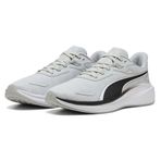 PUMA Skyrocket Lite Elevate Erkek/Unisex Koşu Ayakkabısı, Cool Light Gray-PUMA Black, 36 EU