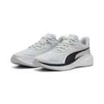PUMA Skyrocket Lite Elevate Erkek/Unisex Koşu Ayakkabısı, Cool Light Gray-PUMA Black, 40 EU