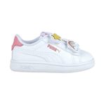 Puma Smash 3.0 Badges Bebek Beyaz Spor Ayakkabı 397287-01