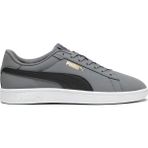 Puma Smash 3.0 Buck Gri Kadın Sneaker - Gri-Siyah