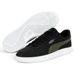 Puma Smash 3.0 Buck Unisex Spor Ayakkabı 39233607 - Siyah - Yeşil