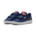 Puma Smash 3.0 Dino V Çocuk Mavi Spor Ayakkabı