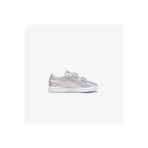 Puma Smash 3.0 Gliz Glam V PS Çocuk Gri Spor Ayakkabı