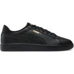 Puma Smash 3.0 L Unisex Siyah Sneakers Bağcıklı Düz Taban Tekstil Malzeme 390987-10