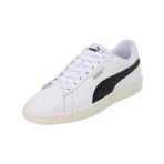 Puma Smash 3.0 L White Black Gold Frosted İvory Uniseks Spor Ayakkabı
