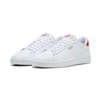 Puma Smash 3.0 L White Club Red Gold Erkek Spor Ayakkabı