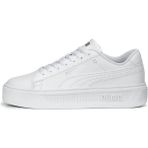 Puma Smash Platform Beyaz Kadın Sneaker Spor Ayakkabı 390758-01 V4