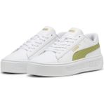 PUMA Smash Platform v3 390758-13 KADIN Beyaz Günlük Sneaker Ayakkabı
