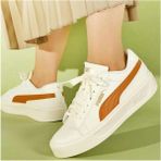 Puma Smash Platform V3 Kadın Günlük Spor Ayakkabı 390758-12 Çok Renkli - (DipCamo)Charcoal-White