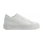 Puma Smash Platform V3 Tdp Unisex Günlük Ayakkabı 40617501 Beyaz Beyaz