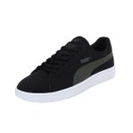 Puma Smash v2 Buck Unisex Yetişkin Spor Ayakkabı, Puma Black-Forest Night, 43