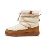 PUMA Snowbae Süet Kadın Bot, Frosted Ivory-Caramel Latte, 37