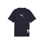 Puma Sport Graphic Tee 692169 Tişört Erkek T-Shirt LACİVERT