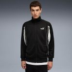 Puma Sport Poly Track Erkek Siyah Dik Yaka Ceket