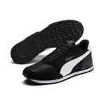 Puma ST Runner v2 Mesh Black White Erkek Spor Ayakkabı
