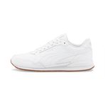 Puma ST Runner V3 L Trainers White-White-Gum Uniseks Spor Ayakkabı