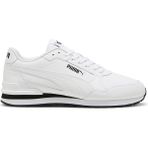PUMA St Runner V4 L Beyaz Erkek Spor Ayakkabı Suni Deri Bağcıklı Taban Kauçuk 39906807