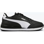 Puma St Runner V4 L Erkek Sneaker – Günlük Spor Ayakkabı, Deri & Sentetik - Siyah - Beyaz
