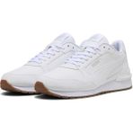 Puma ST Runner v4 L Nefes Alabilir Yapı ile Koşu ve Yürüyüş İçin İdeal Suni Deri Ayakkabı - Beyaz