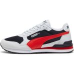 Puma St Runner V4 Mesh Spor Ayakkabı - Mavi - Kırmızı