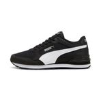 PUMA ST Runner v4 Mesh Unisex Yetişkin Spor Ayakkabı PUMA Black-PUMA White-Silver 42