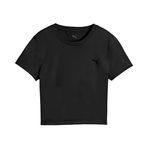 Puma Strong Cross Back Kadın Kısa Kollu T-Shirt Siyah
