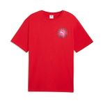 Puma Sunset Drive Relaxed Tee Erkek Günlük Tişört 63439511 Kırmızı - 2XL