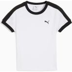 Puma T7 Kadın Beyaz Tişört (632129-02) - S