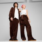 Puma T7 Oversized Track Erkek Kahverengi Pantolon - 65-Kahverengi - XS