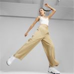 Puma T7 Relaxed Track Kadın Bej Pantolon - 83-Bej